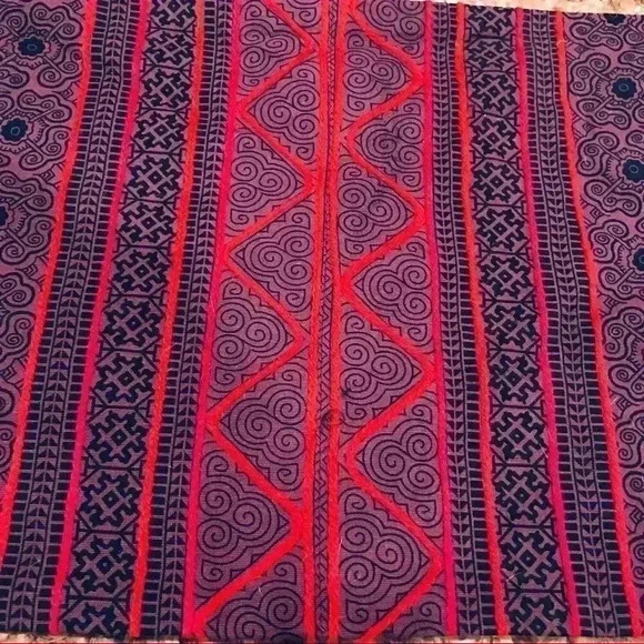 BOHO HMONG Thailand print 12x20 pillowcase - Picture 4 of 4